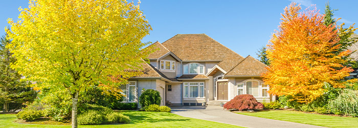 Suburban family home in New York insured by Keats Insurance Agencies
